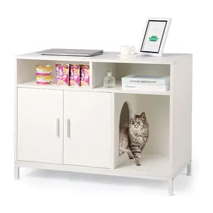 Muebles modernos para mascotas de nuevo diseño, Villa para gatos y perros, fácil de mover y desmontar, muebles para mascotas