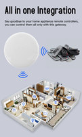 Passerelle multimode tout-en-un pour maison intelligente avec commande vocale, interrupteurs infrarouges IR, prise en charge Zigbee BLE, réseau WiFi 5V