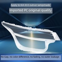 Couvre-phare pour Kia Seltos KX3 2019 2020 2021 2022 Coque de phare avant en plastique transparent Remplacement de l'abat-jour Gauche Droite