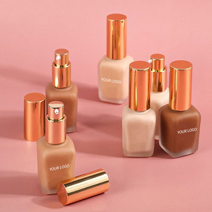 Pas <span class=keywords><strong>de</strong></span> Logo Haute Qualité Longue Durée Étanche Mat Visage Fond <span class=keywords><strong>de</strong></span> <span class=keywords><strong>Teint</strong></span> Couverture Complète Fond <span class=keywords><strong>de</strong></span> <span class=keywords><strong>Teint</strong></span> Imperméable Correcteur - Product Image 2