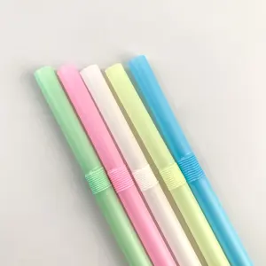 Biodegradable and Compostable PLA black noplastic straw