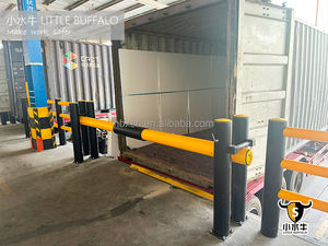 بوابة رصيف أمان بلاستيكية قابلة للتخصيص مصنوعة في الصين ، باب حماية منصة حاجز المرور PAS13 TUV معتمد باللون الأصفر + الأسود - Product Image 4