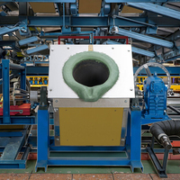 HCX 15kw 220v four de fusion des métaux à Induction pour or argent cuivre aluminium étain plomb acier coulée or Machine