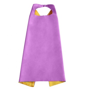 เสื้อคลุมและหน้ากากซูเปอร์ฮีโร่สองชั้นสีพื้นระบายอากาศได้ดี - Product Image 5