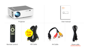 BYINTEK K20 أعلى بيع 1080p الهاتف المحمول جهاز عرض مسرحي منزلي 4D Wifi جهاز عرض هولوجرام (40USD اضافية ل الروبوت) - Product Image 3