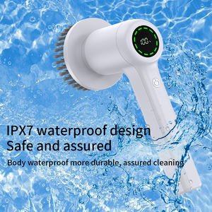 Cepillo Eléctrico Giratorio Inalámbrico con Mango Largo, Robot de Limpieza para Cocina y Pisos, Cepillo de Limpieza Recargable - Product Image 5