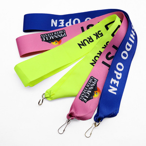 Benutzer definierte Lan yards Günstige Keine Mindest bestellmenge Hersteller Personal isierte Hals druck Polyester Sublimation Lan yards Mit Logo Benutzer definiert - Product Image 1