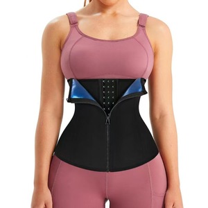 Women's PVC Waist Trainer Wholesale Belly Fat Sauna Suit Stomach <b>Sweat</b> <b>Bands</b> for Home Use - Product Image 1