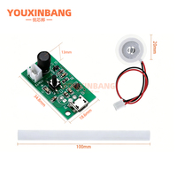 Module d'atomisation USB pour mini-humidificateur, kit carte de commande PCBA, pulvérisateur à forte production de brume 5V