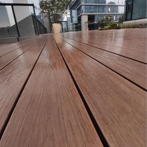 防水竹製木製耐久性簡単設置プラスチック複合床Diyデッキ屋外中空Wpcデッキ - Product Image 3