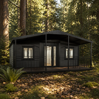 Maison conteneur préfabriquée pliable à double aile, personnalisable OEM (couleur et taille), multifonctionnelle, portable, moderne, pour habitation et bureau