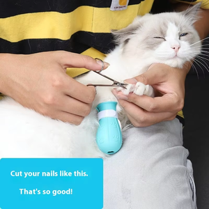 Penutup kaki hewan peliharaan, penutup pelindung kuku kucing Anti gores Modern untuk kucing anjing anak kucing - Product Image 3