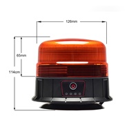 SMBX ECE R65 – lumière magnétique stroboscopique d'urgence, nouvelle balise d'avertissement LED Rechargeable par USB