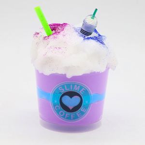 2020 Hot Cotton Playdough Mud Children SDIY Colorful Milk Tea <b>Slime</b> Clay - Product Image 4