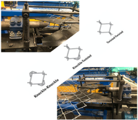 Machine automatique de fabrication de clôtures en treillis métallique, largeur de 1,5 à 6 m, sur mesure