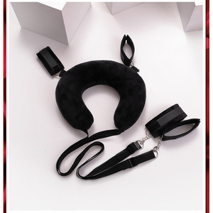Almohada rosa para separar las piernas con correas ajustables para uso adulto, muebles sexuales - Product Image 4