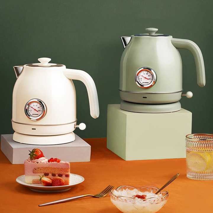 New Large Capacity 304 Stainless Steel Electric Kettle With Temperature