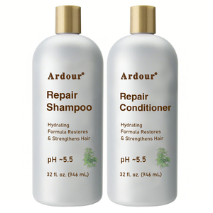 Sulfate-FreePrivate Label Repair <b>Shampoo</b> Vegan Organic Natural Argan Oil Rice Water Tea Tree Hair Growth Hair Care <b>Shampoo</b> - Product Image 3