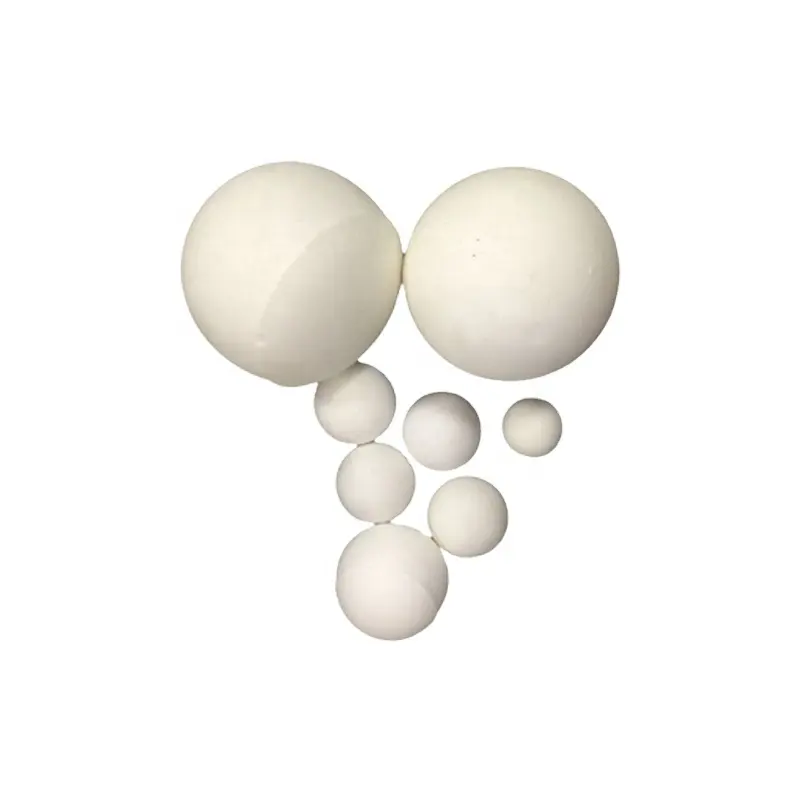 एल्युमिना al2o3 सिरेमिक पीस पीस बॉल ज़िरकोनिया सौंदर्य प्रसाधन उद्योग/उर्वरक संयंत्र रिफाइनरी के लिए बीयरिंग बॉल