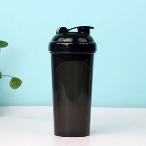 Bouteille de shaker à protéines en plastique de 500 ml, durable, sans BPA, avec couvercle, personnalisable avec logo, imprimée UV, écologique, best-seller - Product Image 3