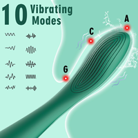 10 Leistungsstarke Vibrationsmodi Nippel-Stimulator Bullet-Vibratoren Anale Spielzeuge Vibrator Dildo für Frauen