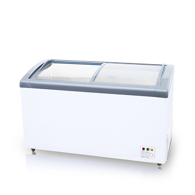 Commercial Display Ice Cream Compressor Freezer