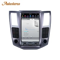 Lecteur multimédia Android pour voiture avec écran Tesla, navigation GPS pour Toyota Harrier 2003-2011, autoradio stéréo multimédia