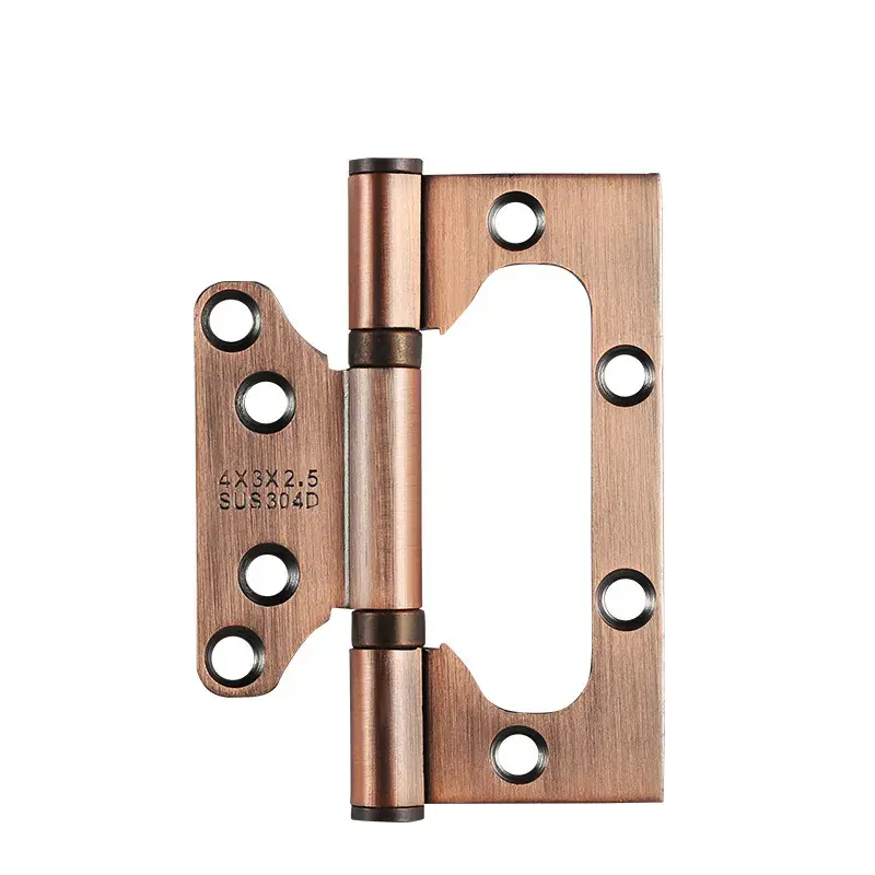 Stainless Steel Door Hinge Wooden Door Hinge Manufacturers Wholesale 4inch Butterfly Hinge for Door  Window Hardware Accessories