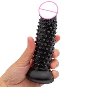 Маленький Силиконовый Вибратор для взрослых, мягкий реалистичный огромный фаллоимитатор, игрушки для начинающих, секс-игрушки из ПВХ для пар - Product Image 6