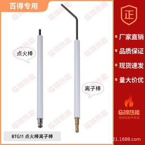 Aiguille d'allumage et sonde ionique Baltur pour les chauffe-eau au gaz modèles BTG28 BTG20 BTG15 BTG11 - Product Image 1