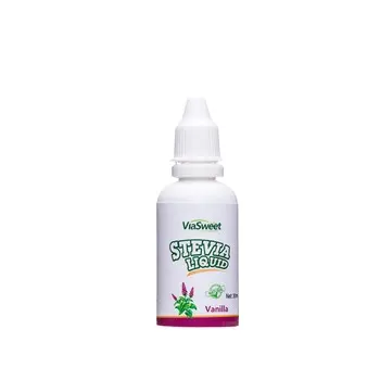 ViaSweet Gốc Chất Làm Ngọt Đường Miễn Phí 30Ml/50Ml/60Ml Vanilla Hương Vị Stevia Lỏng