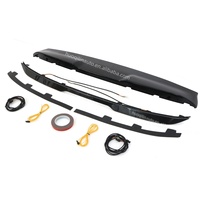 Pièces automobiles tout-terrain 4x4, autres accessoires extérieurs, kits de carrosserie LED, aileron de toit arrière ABS pour Highlander 2009-2014