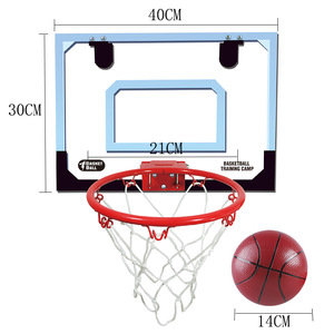 Cerchio di pallacanestro del giocattolo di pratica della palla del <span class=keywords><strong>canestro</strong></span> dell'interno fissato al muro su ordinazione Mini - Product Image 6