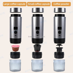 Cafetera Portátil con Pantalla Digital 3 en 1, Cafetera <span class=keywords><strong>Espresso</strong></span> Comercial para Auto, Hogar y Camping - Product Image 2