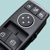 Botón Elevavidrios Eléctrico Lado del Conductor 1028641 00A para Tesla Model S Model X, Repuestos de Puerta de Coche
