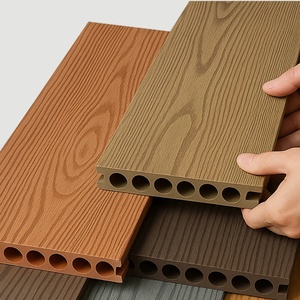 Pavimentazione in Composito Legno-Plastica per Esterni, Anticorrosione, Impermeabile, Senza Giunture, Tavole WPC Coestruse - Product Image 1