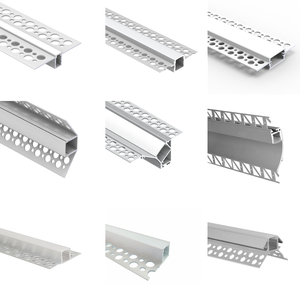 Haute qualité pour les bandes d'éclairage à LED Profil <span class=keywords><strong>Alu</strong></span> extrudé encastré Cloison sèche Extrus Plâtre de canal à LED dans le profil LED en aluminium - Product Image 3