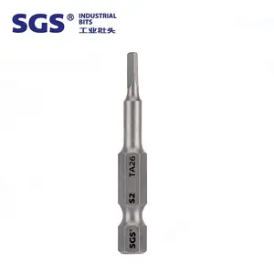 SGS tìm nguồn cung ứng nhà máy 6.35mm hình lục giác điều khiển tam giác giảm Shank điện bit