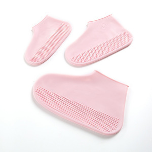 Silicone Shoe Covers Waterproof Non Slip Thickened Sole For Outdoor Use Men Women Children Customizable XT01 - Product Image 5