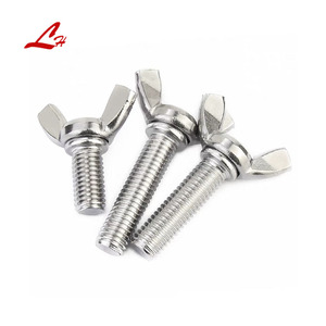 M5 M10 din316 cánh đầu bu lông nhà máy bán buôn thép không gỉ 304 316 M3 M4 M6 <span class=keywords><strong>M8</strong></span> bướm Bolt - Product Image 5