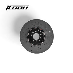 380*34 revêtement en carbure de silicium CCB grande rupture Kit carbone céramique disque de frein disque Rotor pour Porsche <span class=keywords><strong>Taycan</strong></span> <span class=keywords><strong>Cross</strong></span> Turismo - Product Image 5