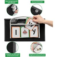Tabla de Bolsillo CVC Word Builder para Escritorio, Juegos de Construcción de Palabras para Niños, Aprende a Leer Palabras CVC, CVCC, CCVC, Herramienta de Aprendizaje Fonético