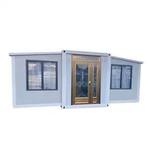 Pre-Manufactured Multi Function Expendable Guest House Three Bedroom Luxury Fabricated Living Container Portable House Trading