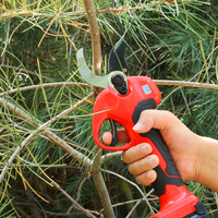 Sécateur électrique 40mm à piles, ciseaux de jardinage à hauteur réglable