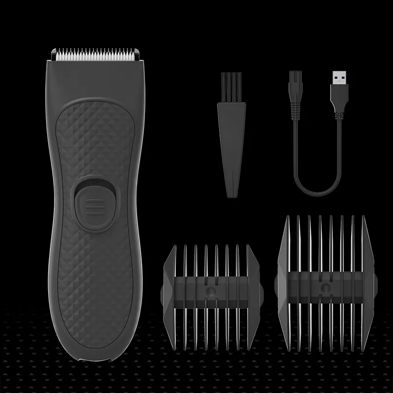 Hair Cutting Machine Rechargeable Electric Waterproof Beard Cordless Body Groin Sensitive Shaver Hair Trimmers Clippers for Men
