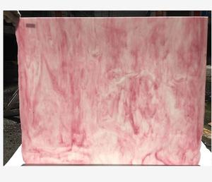 <span class=keywords><strong>Vitrail</strong></span> <span class=keywords><strong>opale</strong></span> rose clair de haute qualité, verre de construction de 3MM pour Villa - Product Image 4