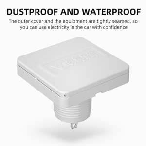 YUADON YD-024S Logo personnalisable 12V/24V étanche à la poussière <span class=keywords><strong>prise</strong></span> murale 10A laiton <span class=keywords><strong>voiture</strong></span> allume-cigare RV Camping IP44 - Product Image 6