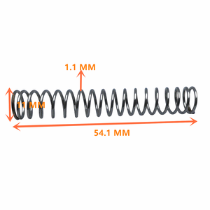 Resorte de compresión de acero inoxidable 1,4462 dúplex de diseño personalizado de almacenamiento de energía de elasticidad de alto Ciclo de larga duración y alta resistencia - Product Image 5
