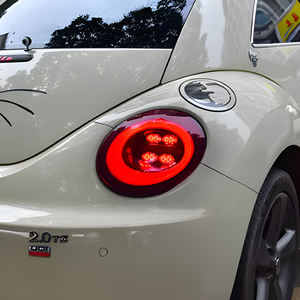 Montaje de luces traseras de coche para Volkswagen <span class=keywords><strong>Beetle</strong></span> 2004-2010 LED Auto luces traseras actualización dinámica intermitente accesorios de luz trasera - Product Image 4