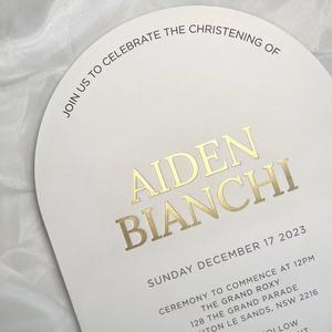 사용자 정의 로고 양각 레터 프레스 인쇄 청첩장-맞춤형 인사말 카드 - Product Image 2